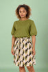 Soya Concept - Skirt rosilda-2 - Printed - Boutique Adam & Eve marque canadienne, marque québécoise