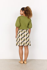 Soya Concept - Skirt rosilda-2 - Printed - Boutique Adam & Eve marque canadienne, marque québécoise