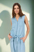 Soya Concept - Blouse LIV 54 - Blue - Boutique Adam & Eve marque canadienne, marque québécoise