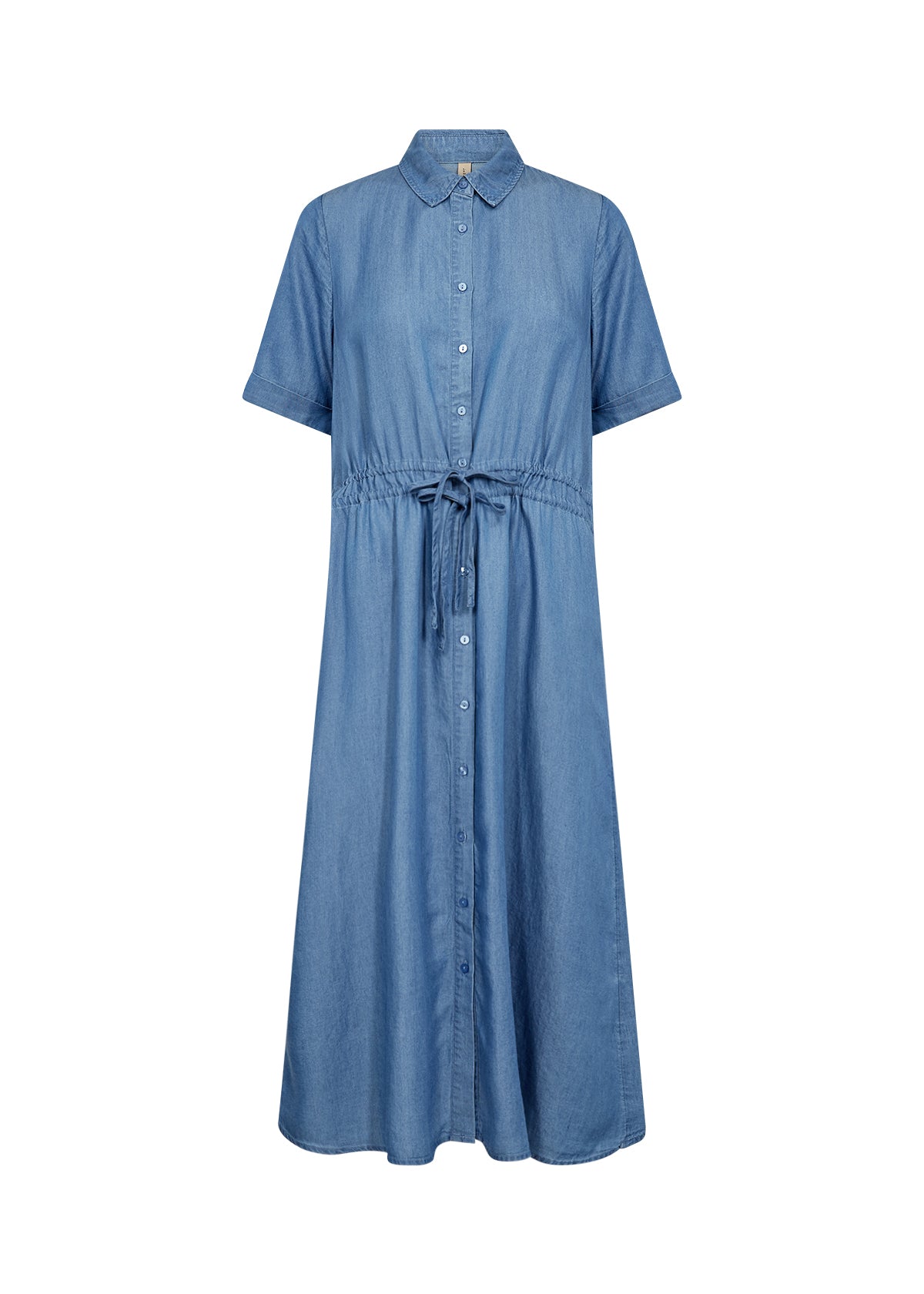 Soya Concept - Dress LIV 57 - Blue - Boutique Adam &amp; Eve marque canadienne, marque québécoise