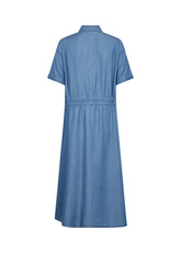 Soya Concept - Dress LIV 57 - Blue - Boutique Adam & Eve marque canadienne, marque québécoise