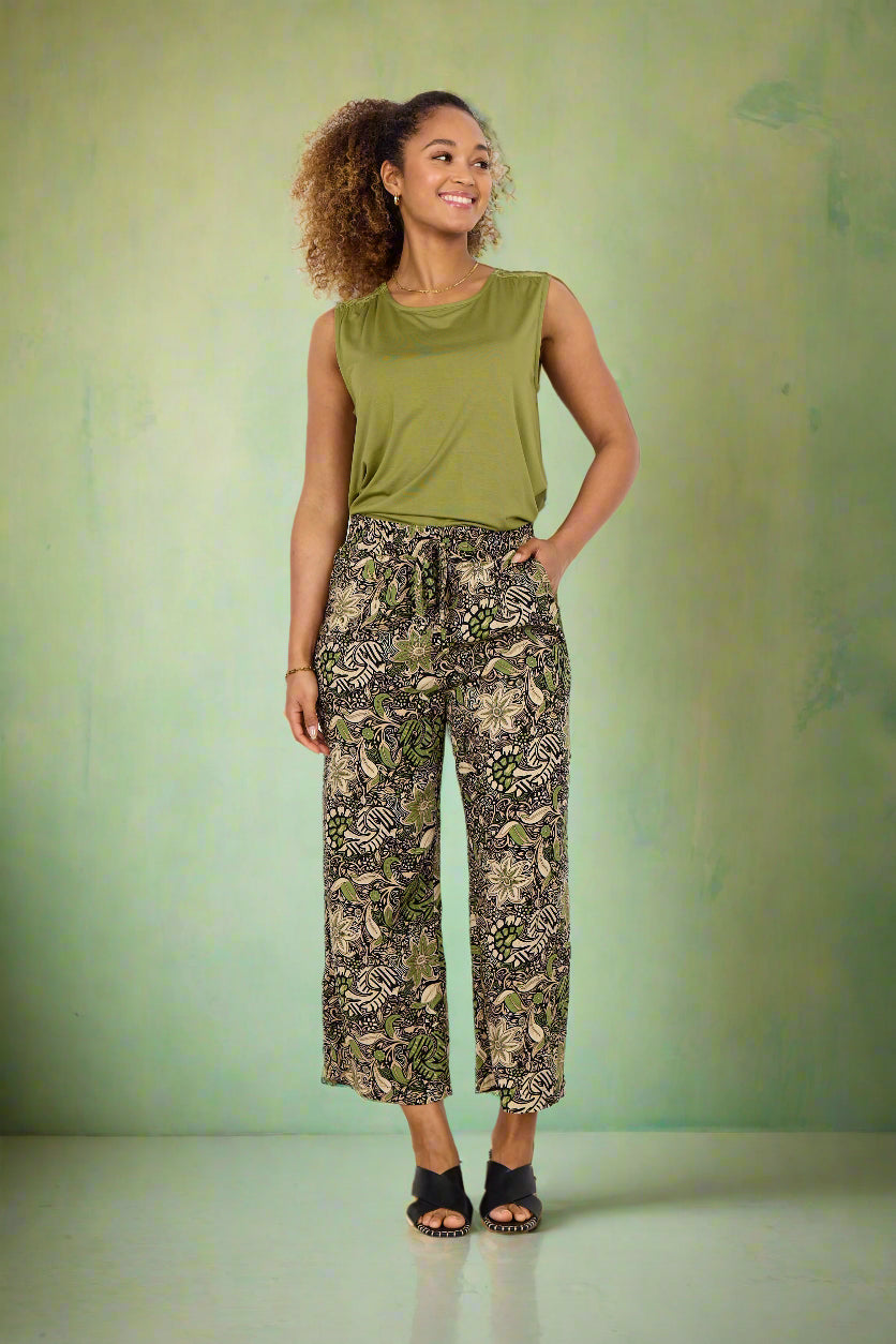 Soya Concept - Pants rosine-3c - Printed - Boutique Adam &amp; Eve marque canadienne, marque québécoise