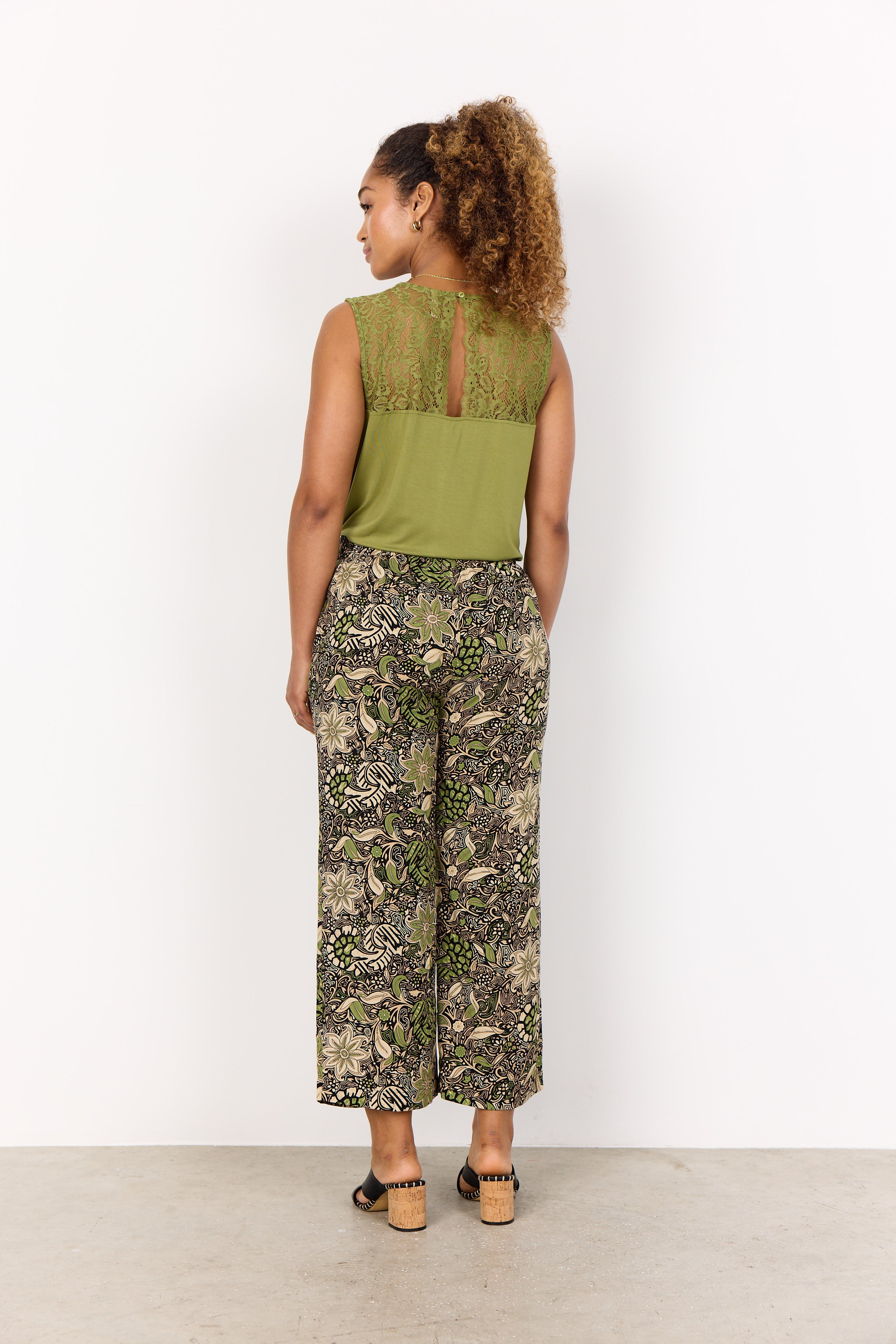 Soya Concept - Pants rosine-3c - Printed - Boutique Adam &amp; Eve marque canadienne, marque québécoise