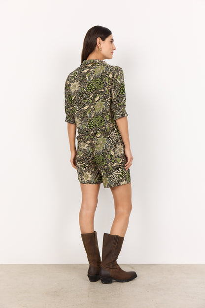 Soya Concept - Blouse rosine-4 - Printed - Boutique Adam &amp; Eve marque canadienne, marque québécoise