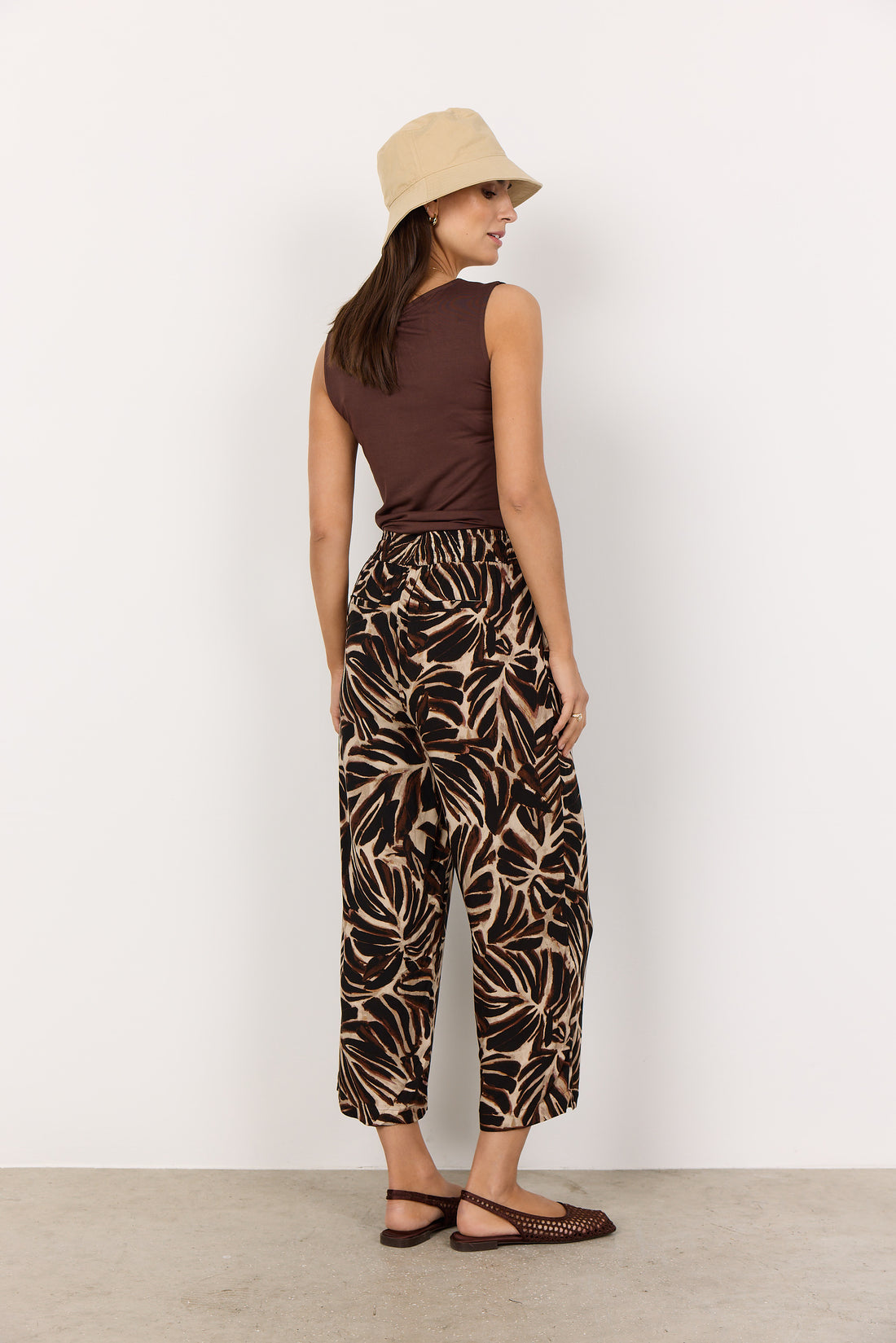 Soya Concept - Pants roksana-5 - Printed - Boutique Adam &amp; Eve marque canadienne, marque québécoise