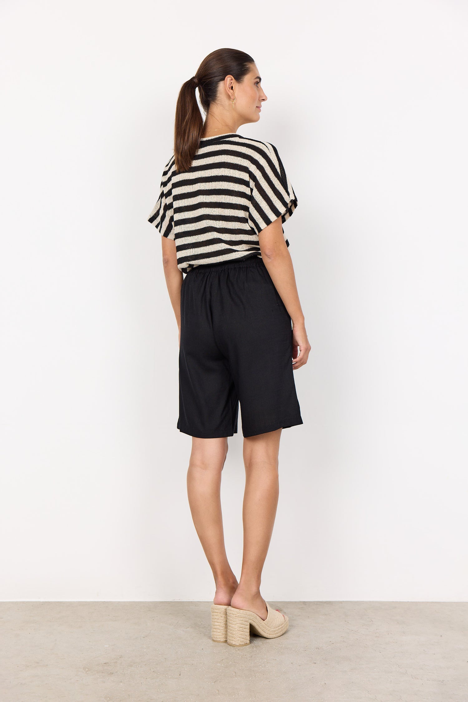 Soya Conpcet - Shorts rozalia-3b- Black - Boutique Adam &amp; Eve marque canadienne, marque québécoise