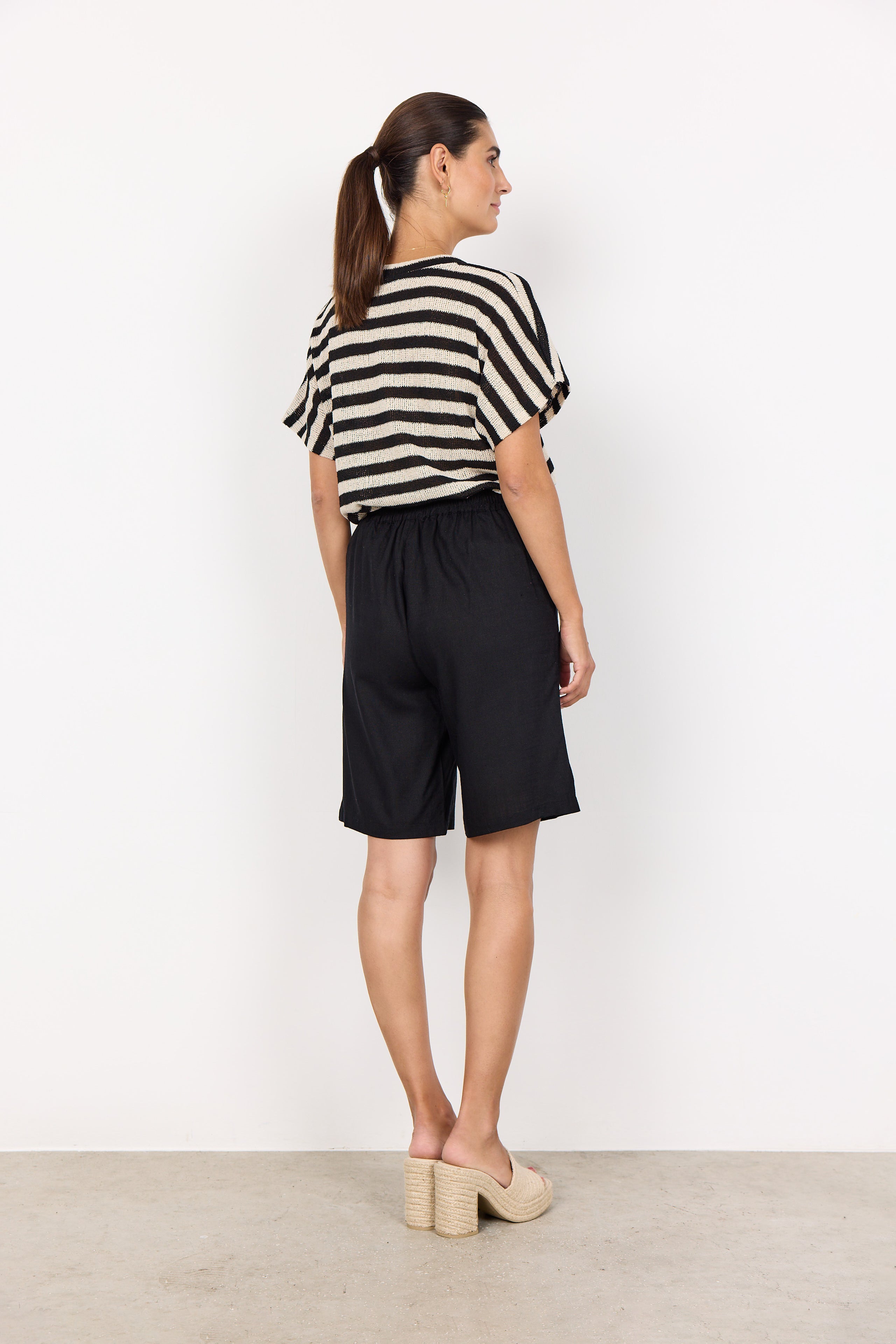 Soya Conpcet - Shorts rozalia-3b- Black - Boutique Adam &amp; Eve marque canadienne, marque québécoise