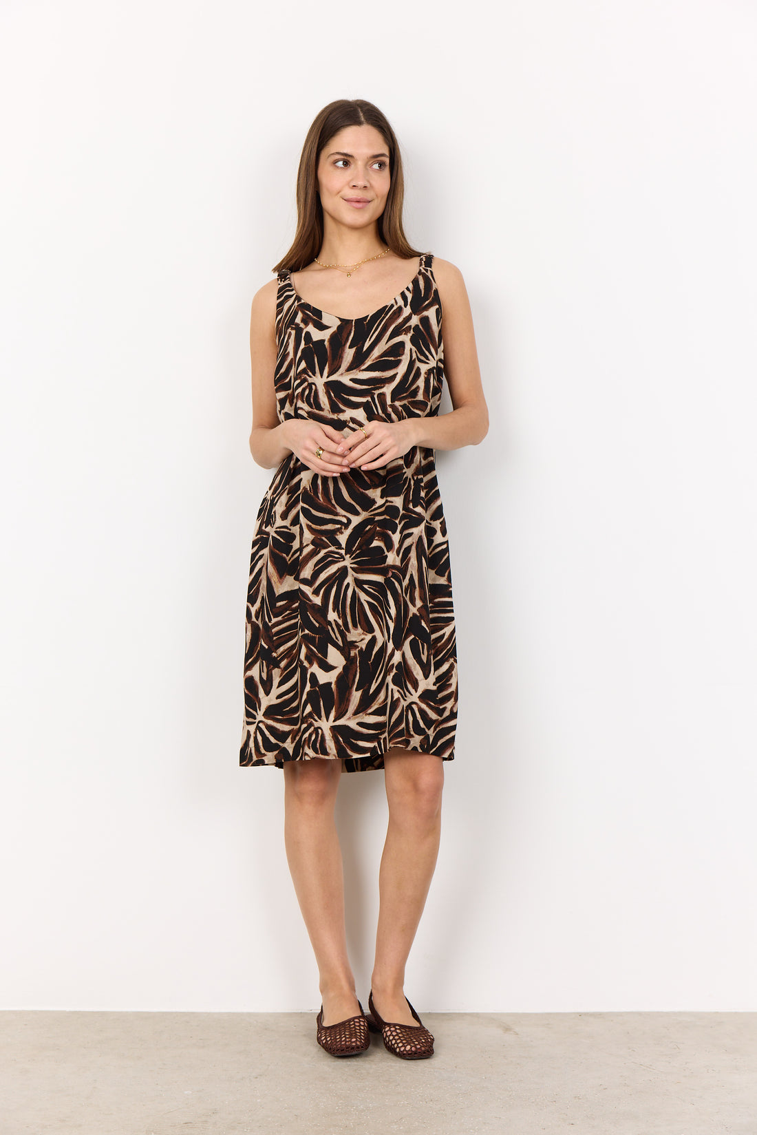 Soya Concept - Dress roksana-6 - Printed - Boutique Adam &amp; Eve marque canadienne, marque québécoise