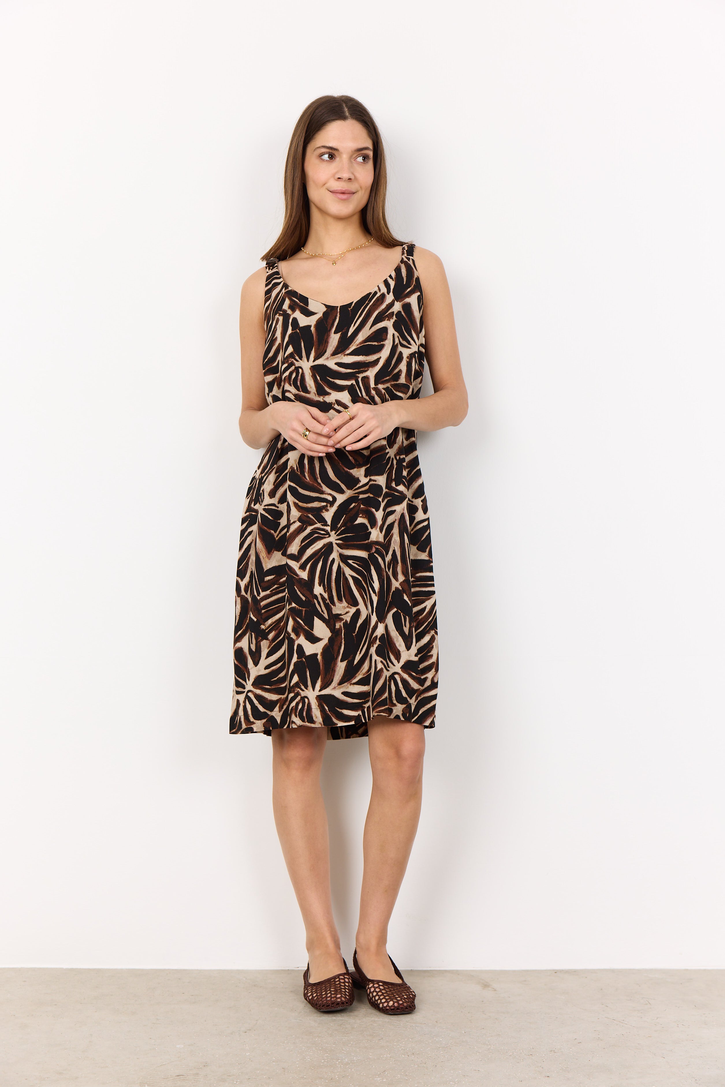 Soya Concept - Dress roksana-6 - Printed - Boutique Adam &amp; Eve marque canadienne, marque québécoise