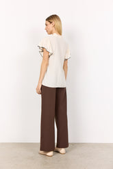 Soya Concept - Blouse RADIA 215 - Off white - Boutique Adam & Eve marque canadienne, marque québécoise
