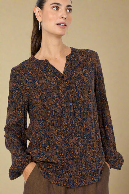Soya Concept - Blouse aster-1 - Boutique Adam &amp; Eve marque canadienne, marque québécoise