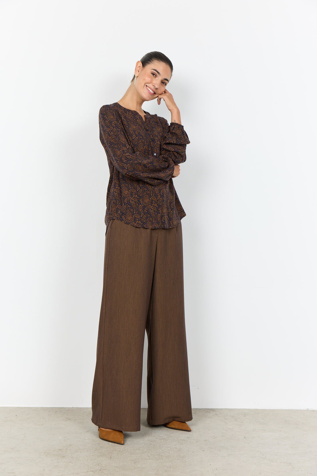 Soya Concept - Blouse aster-1 - Boutique Adam &amp; Eve marque canadienne, marque québécoise