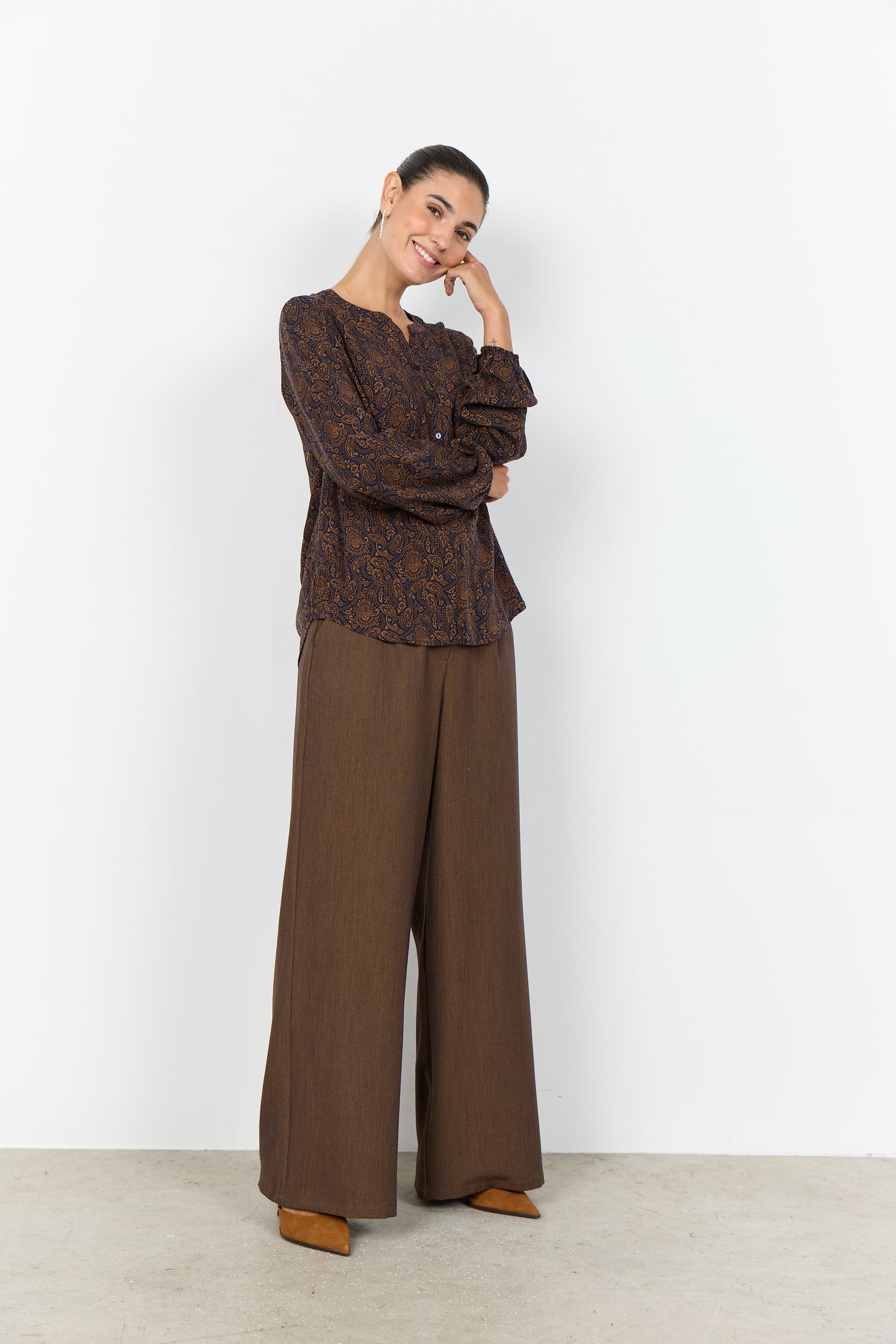 Soya Concept - Blouse aster-1 - Boutique Adam &amp; Eve marque canadienne, marque québécoise