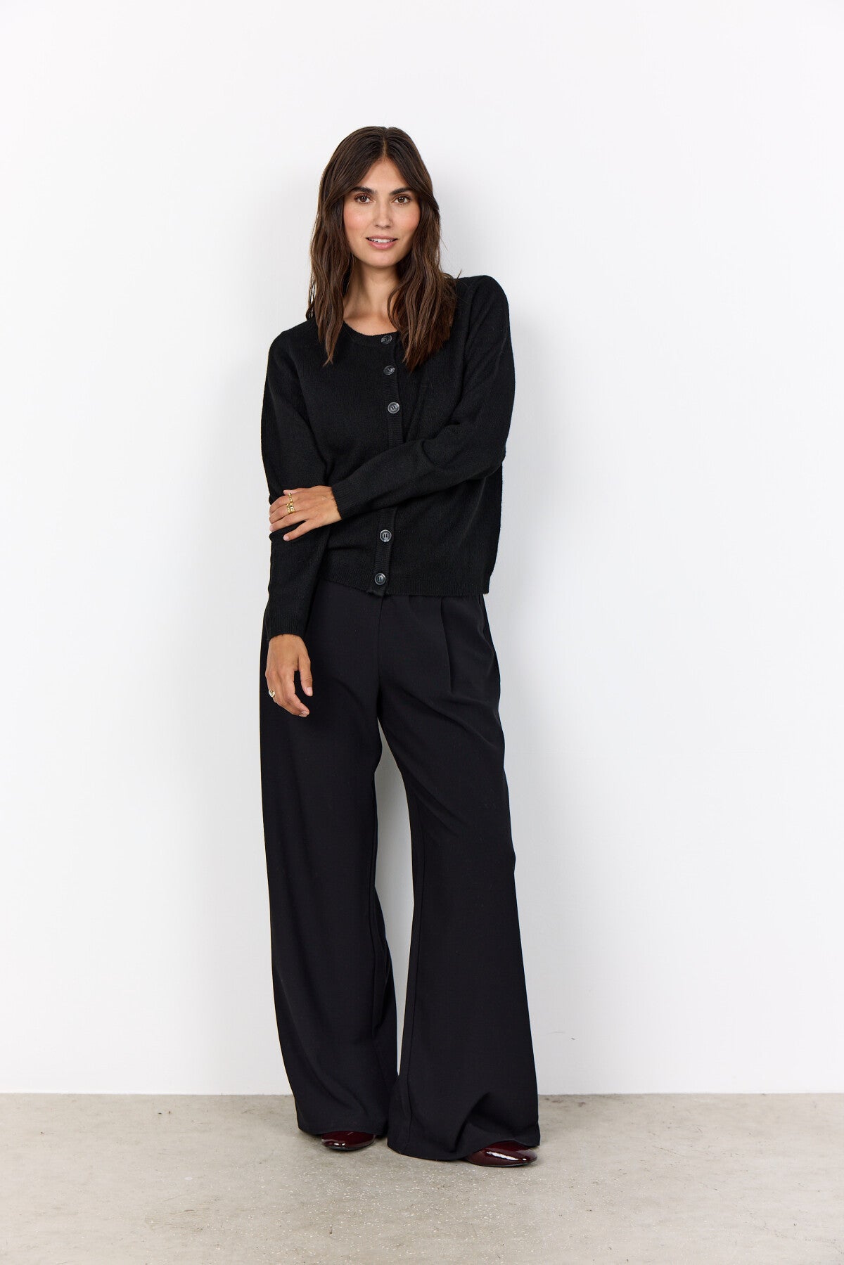 Soya Cardigan ORLEAN 2 Cardigan - Black, Forest