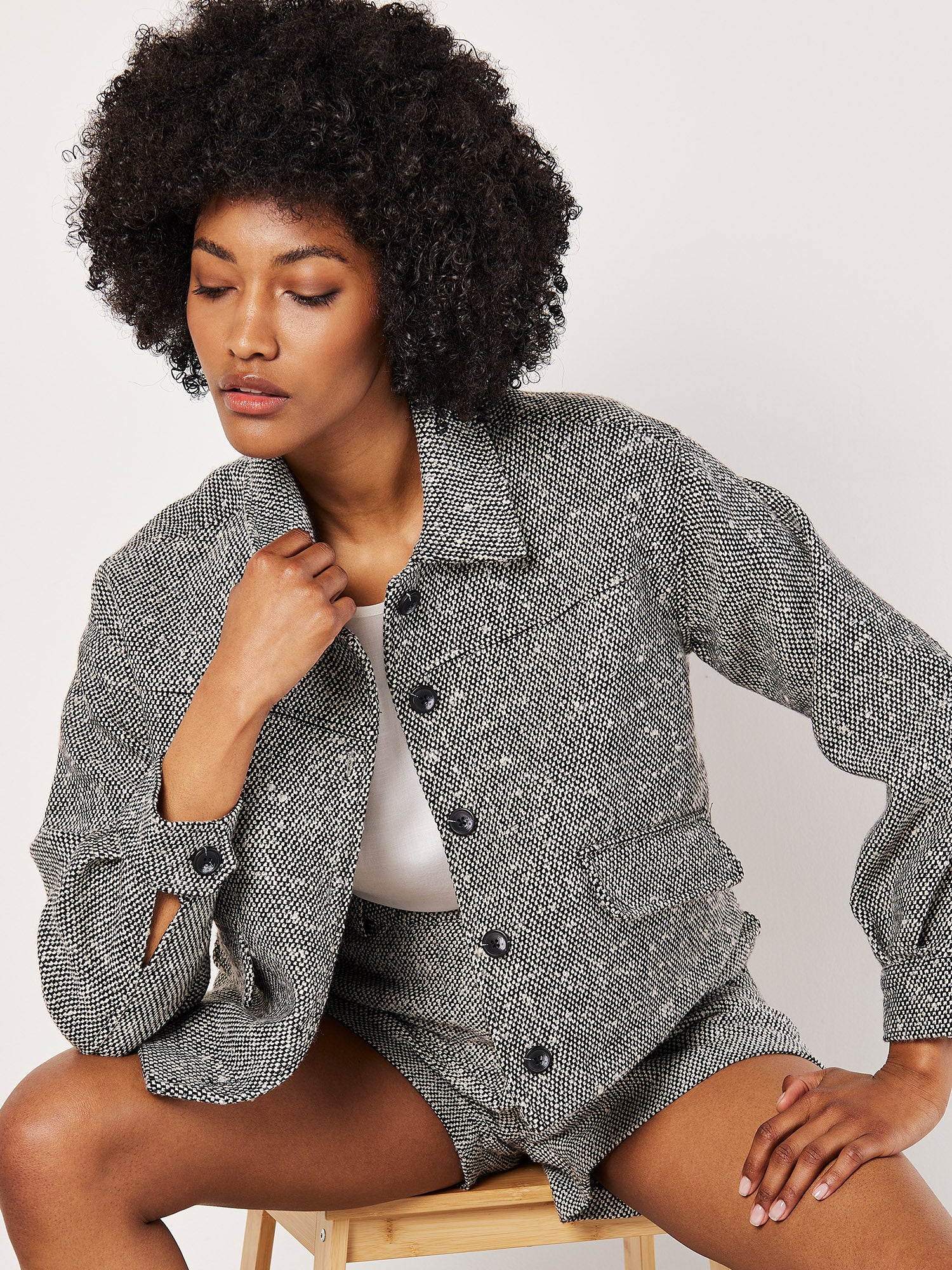 Apricot Jacket 885547-Grey