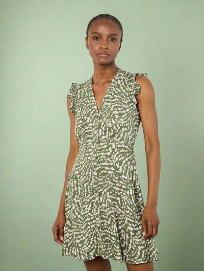 Apricot - Dress 940628 - Green - Boutique Adam &amp; Eve marque canadienne, marque québécoise