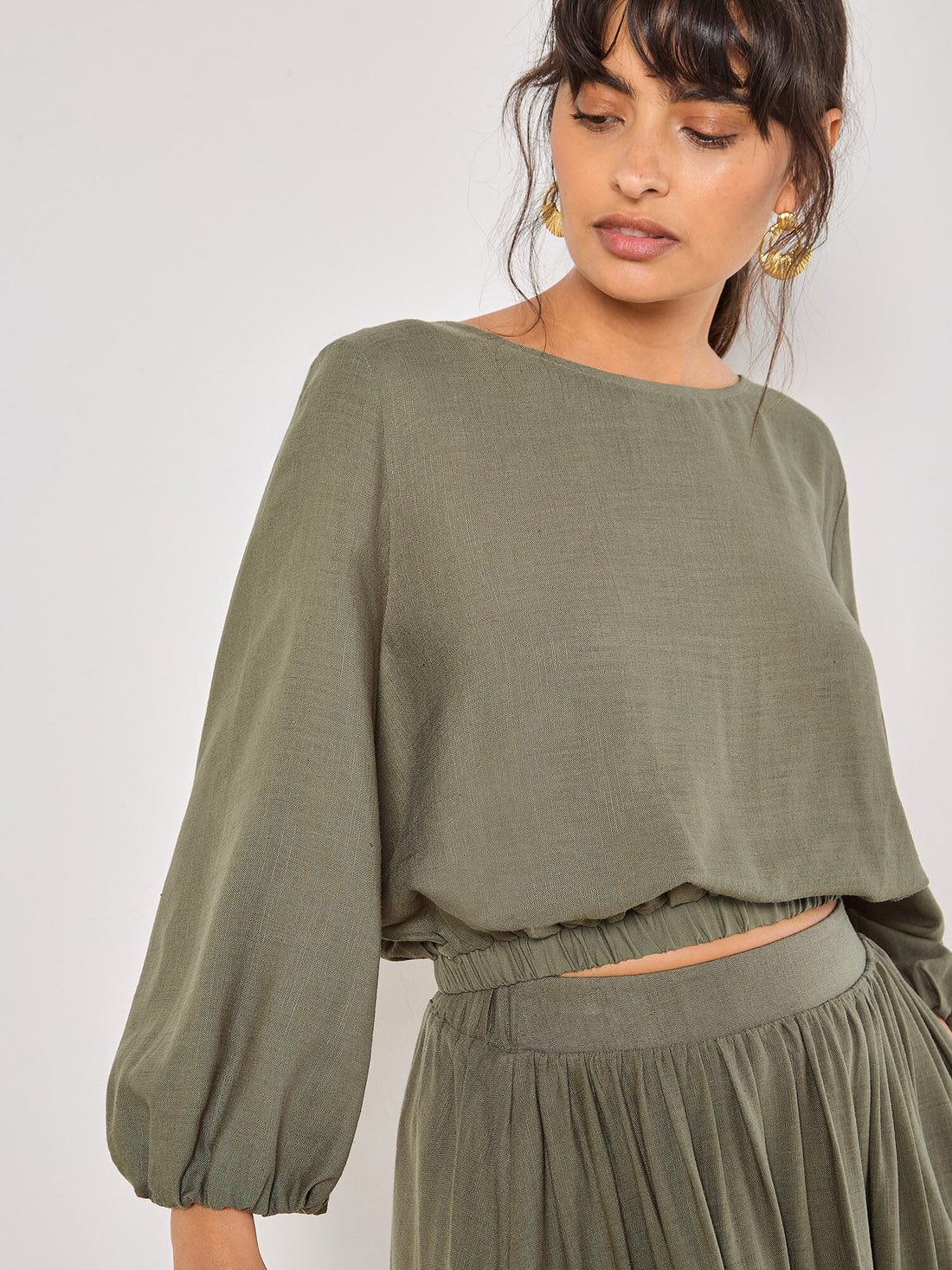 Apricot T-shirt 942202 - Khaki - Boutique Adam &amp; Eve marque canadienne, marque québécoise