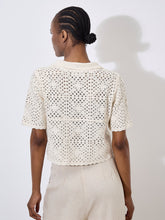 Apricot - Cardigan 944299 - Off white- Boutique Adam & Eve marque canadienne, marque québécoise