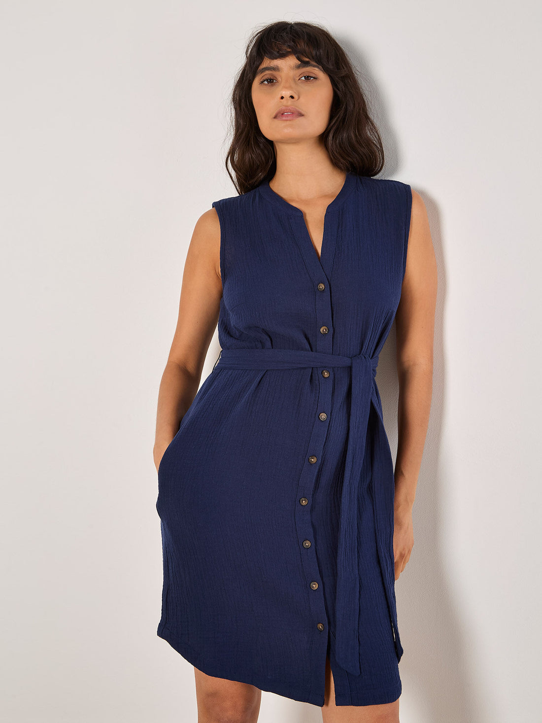 Apricot - Dress 945999 - Navy - Boutique Adam &amp; Eve marque canadienne, marque québécoise