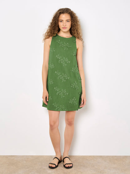 Apricot Dress 953536- Green - Boutique Adam &amp; Eve marque canadienne, marque québécoise