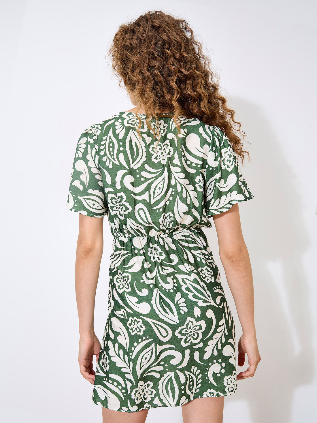 Apricot - Dress 962019 - Green - Boutique Adam &amp; Eve marque canadienne, marque québécoise