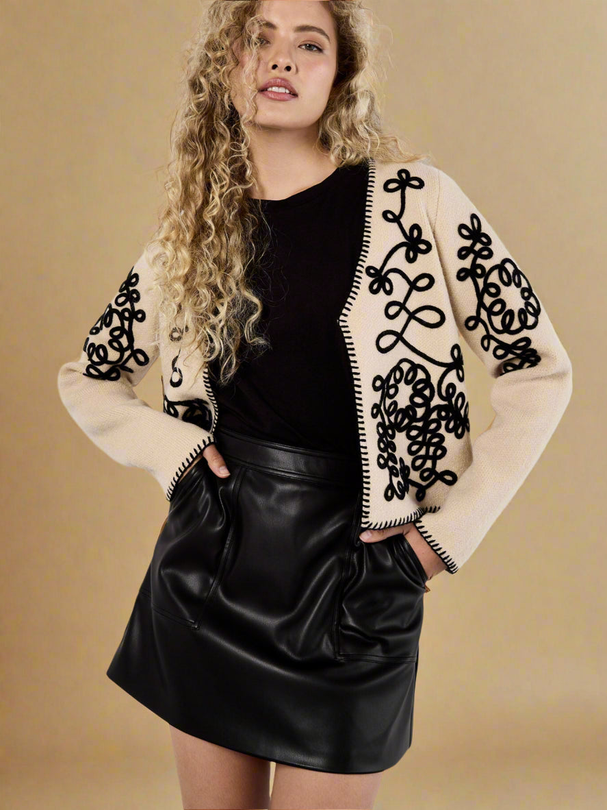 Apricot Skirt x112098- Boutique Adam &amp; Eve marque canadienne, marque québécoise