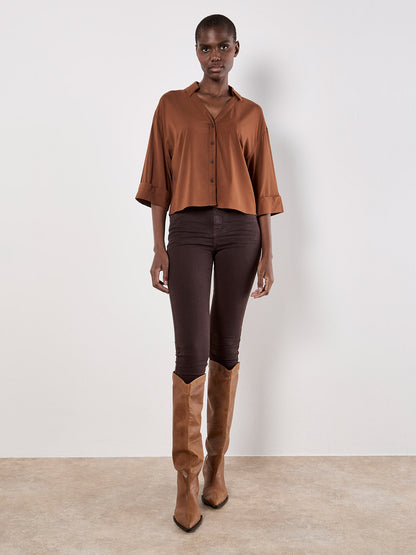 Apricot - Blouse x114337 - Boutique Adam &amp; Eve marque canadienne, marque québécoise