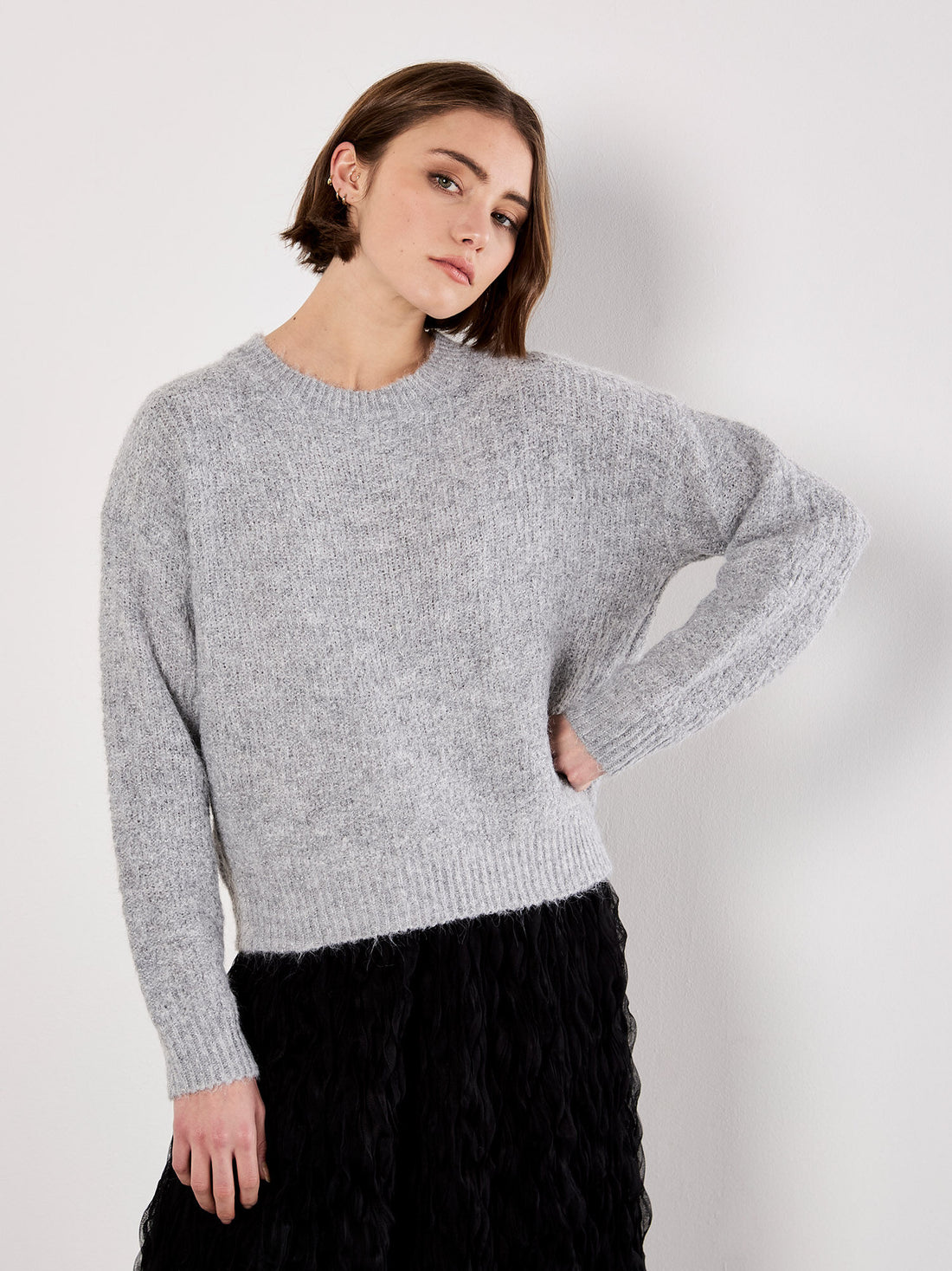 Apricot Sweater 120901 - Boutique Adam &amp; Eve marque canadienne, marque québécoise