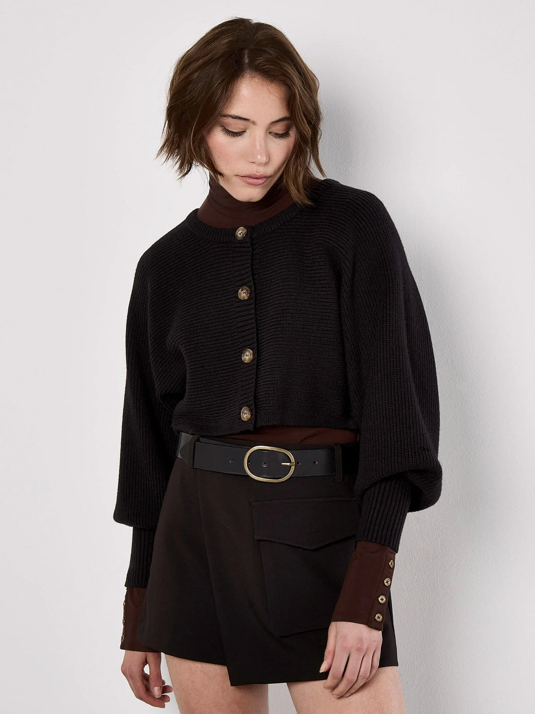Apricot Cardigan x130849 - Boutique Adam &amp; Eve marque canadienne, marque québécoise