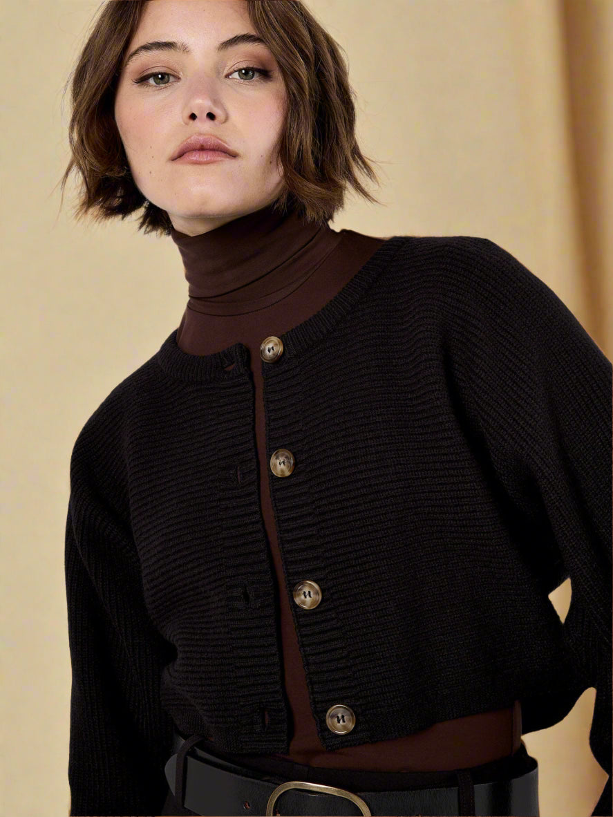 Apricot Cardigan x130849 - Boutique Adam &amp; Eve marque canadienne, marque québécoise