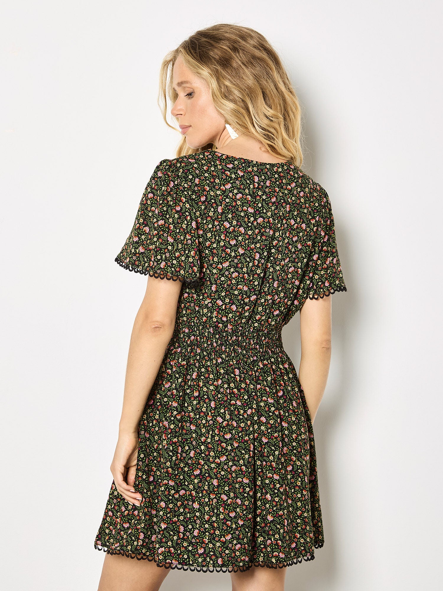 Apricot Dress X164066- Boutique Adam &amp; Eve marque canadienne, marque québécoise