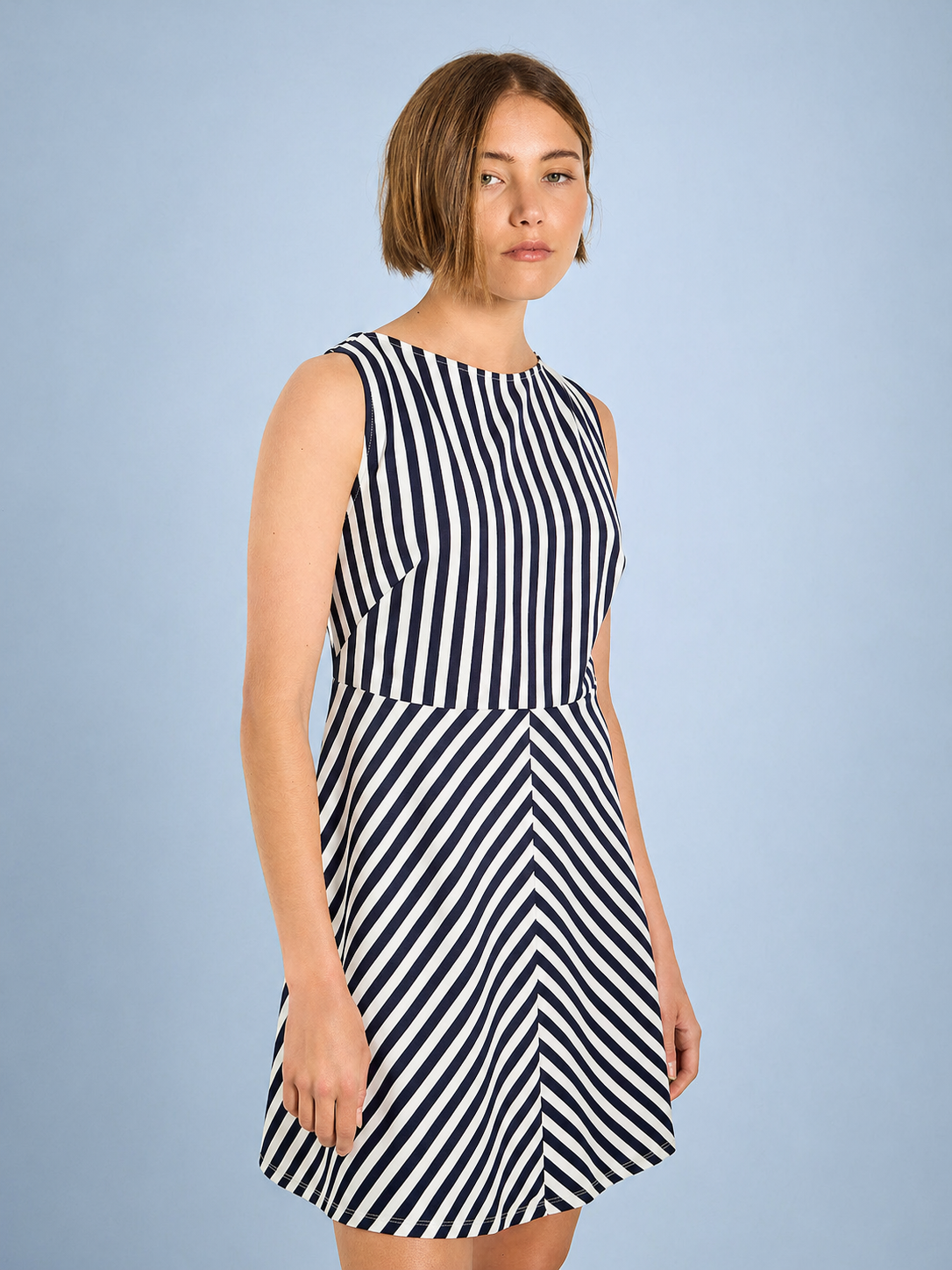 Apricot Dress X181612- Boutique Adam &amp; Eve marque canadienne, marque québécoise