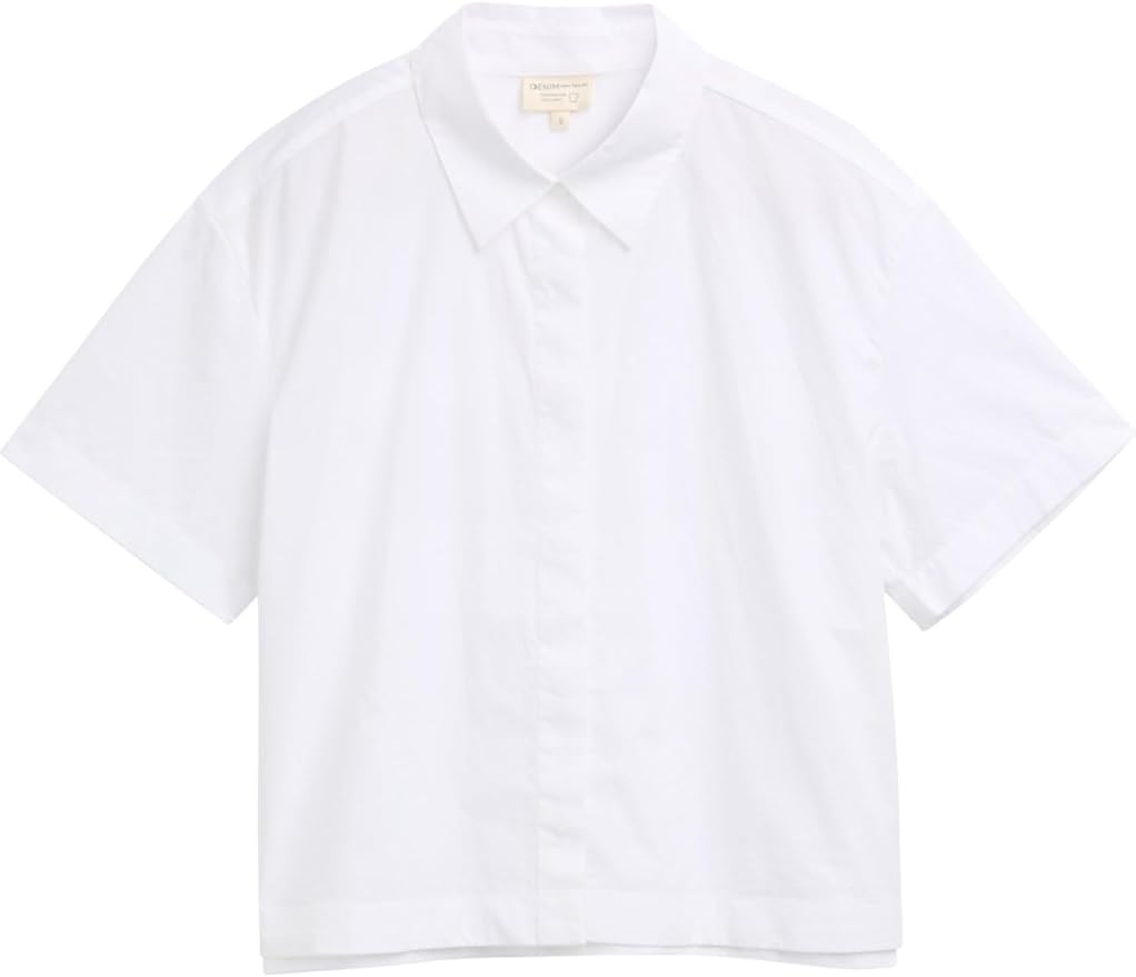 Tom Tailor- Blouse -1045497 - White - Boutique Adam &amp; Eve marque canadienne, marque québécoise