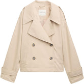 Tom tailor - Trench 1045530 - Sand - Boutique Adam & Eve marque canadienne, marque québécoise