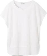 Tom tailor t-shirt 1040547 - White - Boutique Adam & Eve marque canadienne, marque québécoise