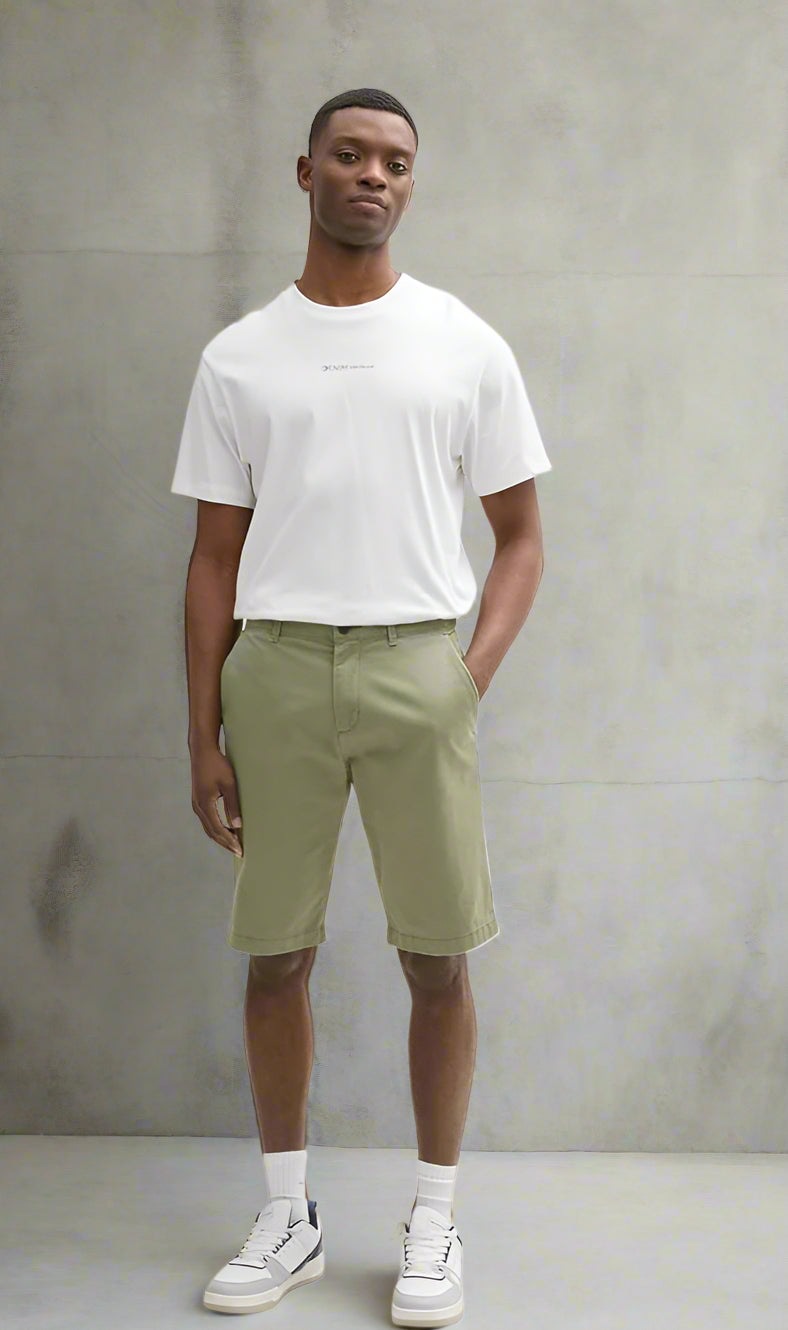 Tom tailor - Shorts 1044833 - Khaki - Boutique Adam &amp; Eve marque canadienne, marque québécoise