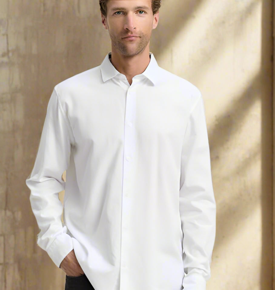 Tom Tailor Shirt 1047342 - White - Boutique Adam &amp; Eve marque canadienne, marque québécoise