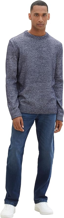 Tom tailor 1039678 blue crew neck sweater