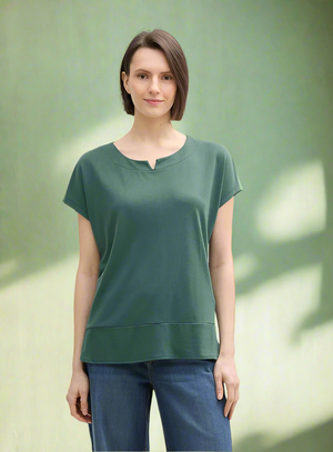Tom tailor t-shirt 1040547 - Green - Boutique Adam & Eve marque canadienne, marque québécoise