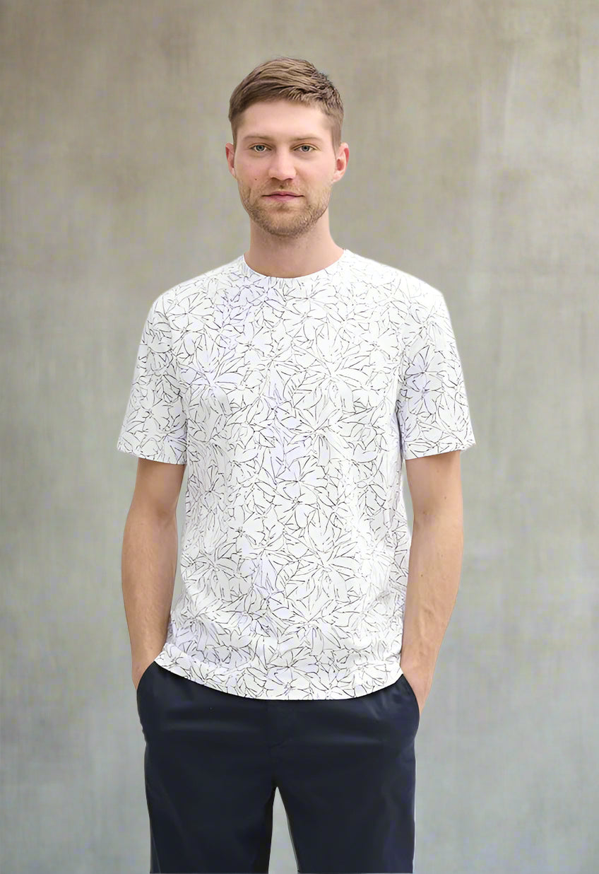 Tom Tailor T-shirt 1045713 - White - Boutique Adam &amp; Eve marque canadienne, marque québécoise
