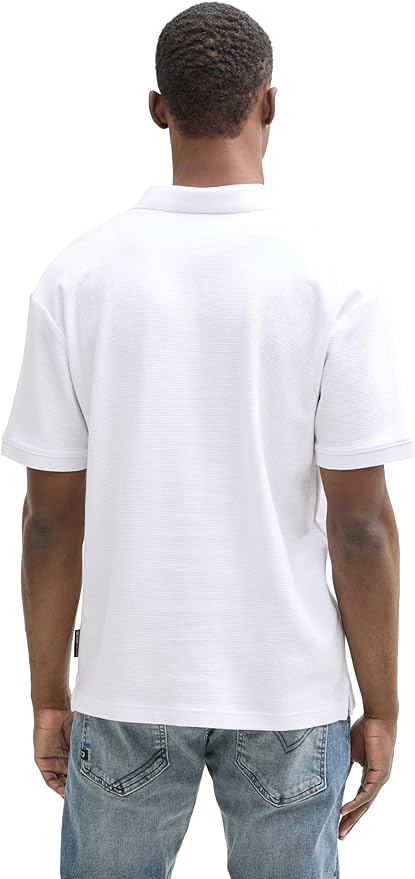 Tom tailor T-shirt 1045600 - White - Boutique Adam &amp; Eve marque canadienne, marque québécoise