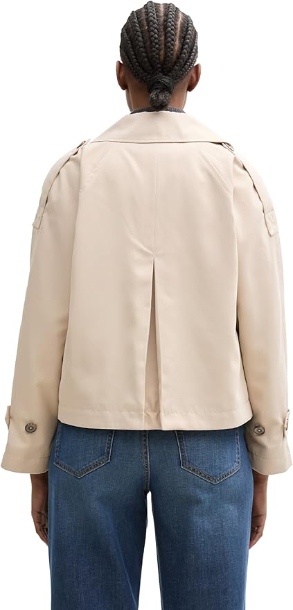 Tom tailor - Trench 1045530 - Sand - Boutique Adam &amp; Eve marque canadienne, marque québécoise