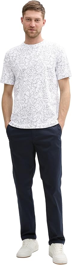 Tom Tailor T-shirt 1045713 - White - Boutique Adam &amp; Eve marque canadienne, marque québécoise