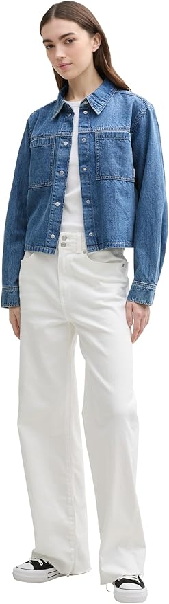 Tom Tailor- Blouse -1045493 - Blue - Boutique Adam &amp; Eve marque canadienne, marque québécoise