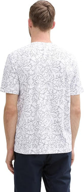 Tom Tailor T-shirt 1045713 - White - Boutique Adam & Eve marque canadienne, marque québécoise