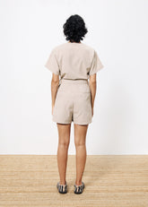 Frnch - Jumpsuit ADILA - Sand - Boutique Adam & Eve marque canadienne, marque québécoise