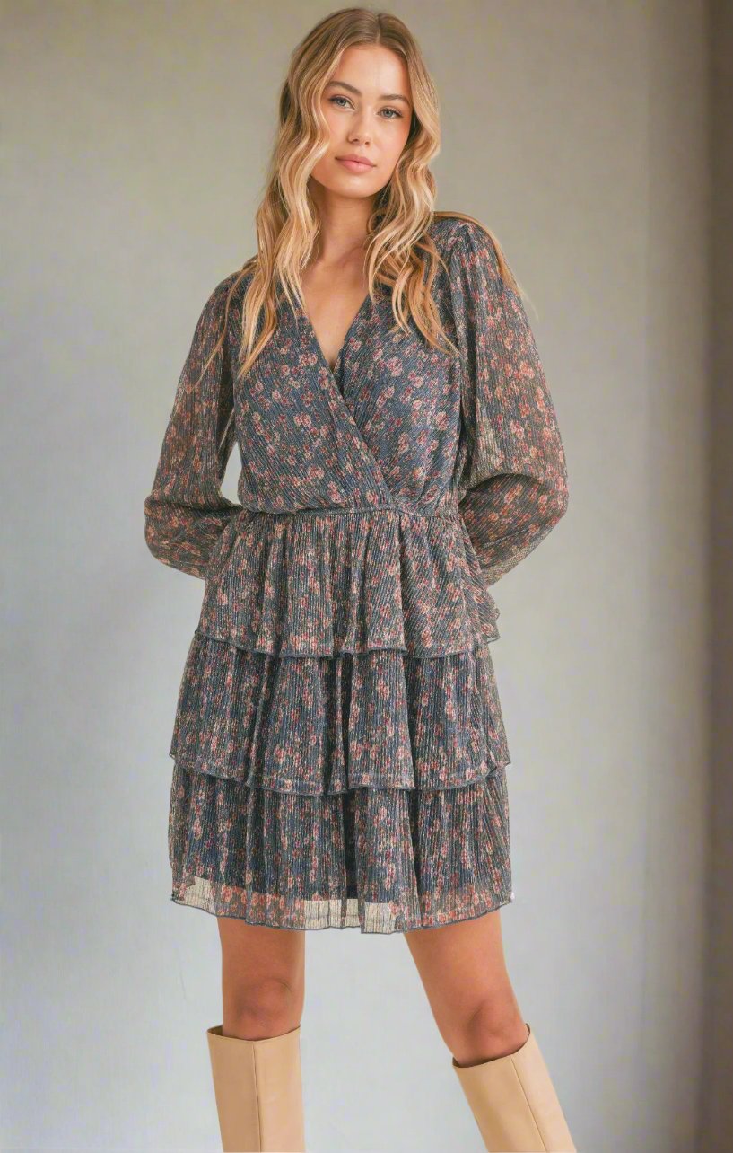 Sadie &amp; Sage Dress STARRY VISION AE4322-Multi