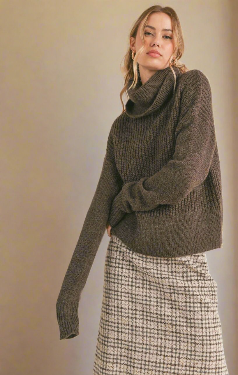Sadie &amp; Sage Sweater OLANA AE4414-Marron