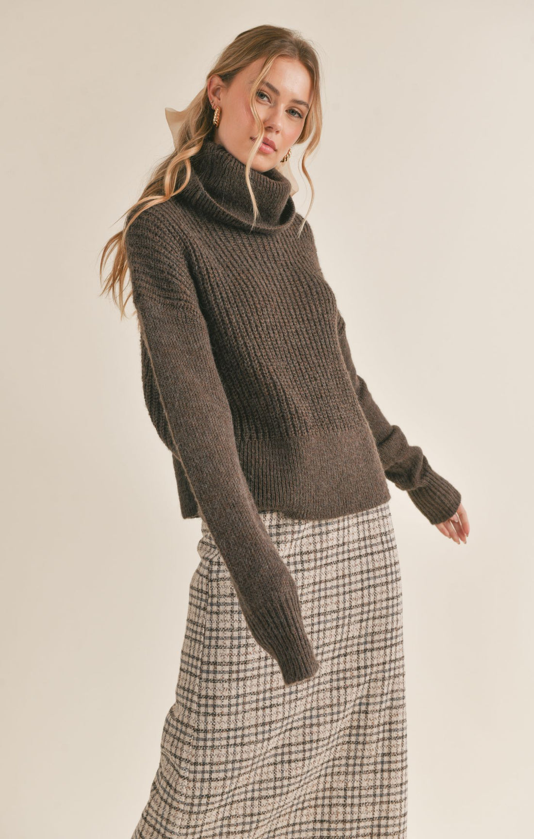 Sadie &amp; Sage Sweater OLANA AE4414-Marron