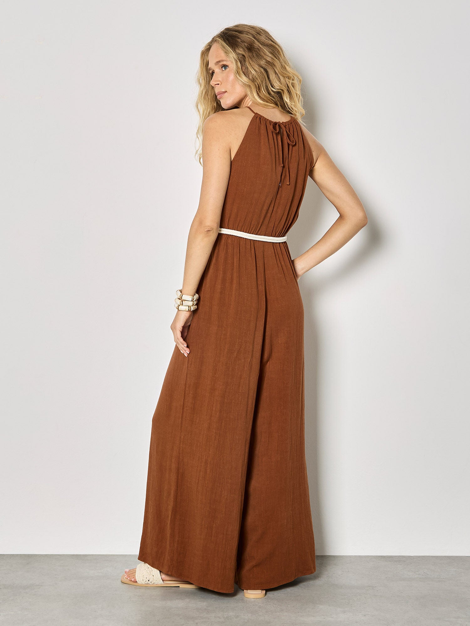 Apricot Jumpsuit X171743- Boutique Adam &amp; Eve marque canadienne, marque québécoise